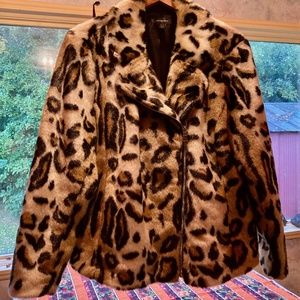 I.N.C. International Concepts Leopard Print Jacket, size 1X - Gorgeous!